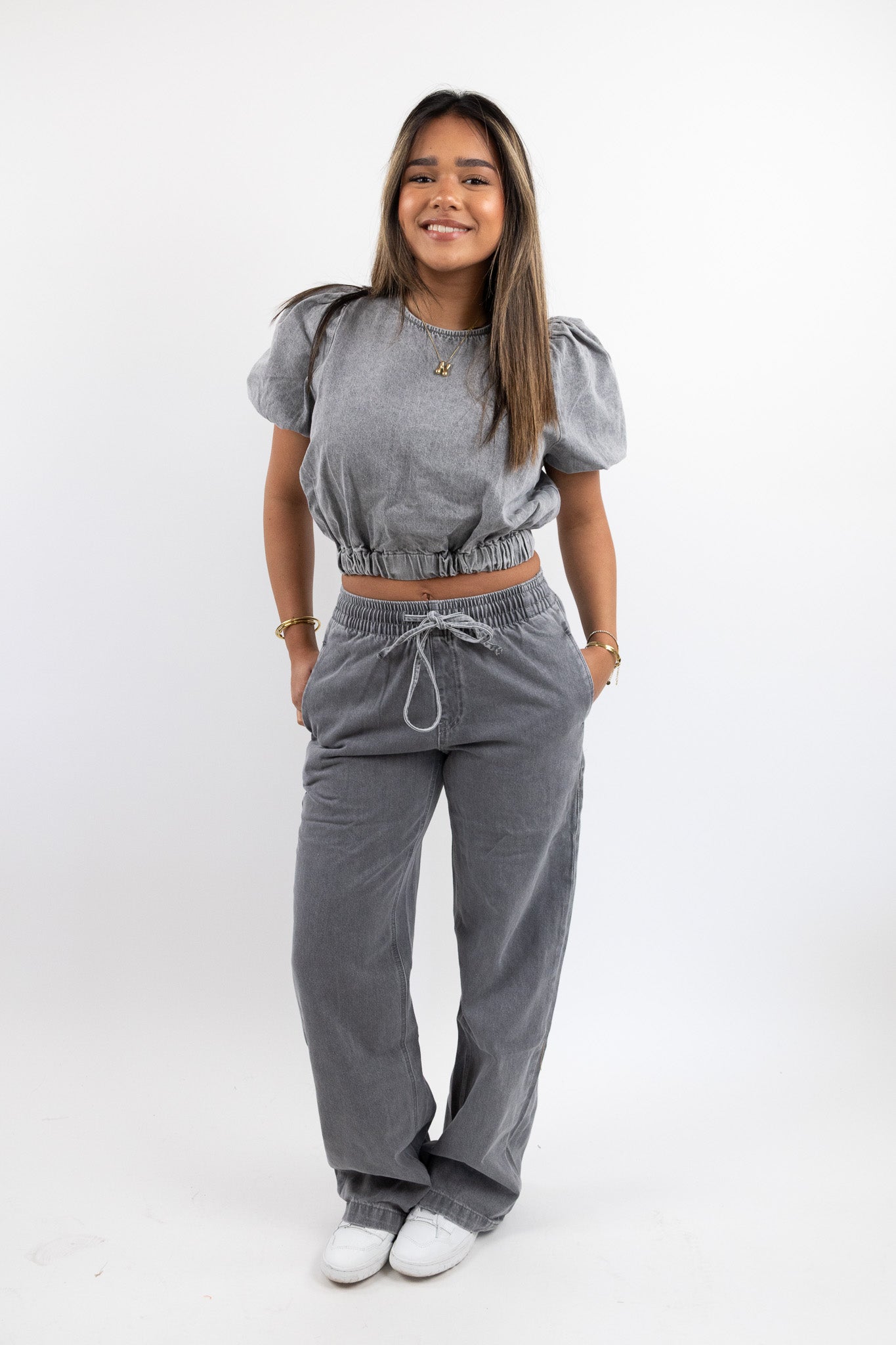 Noa denim top