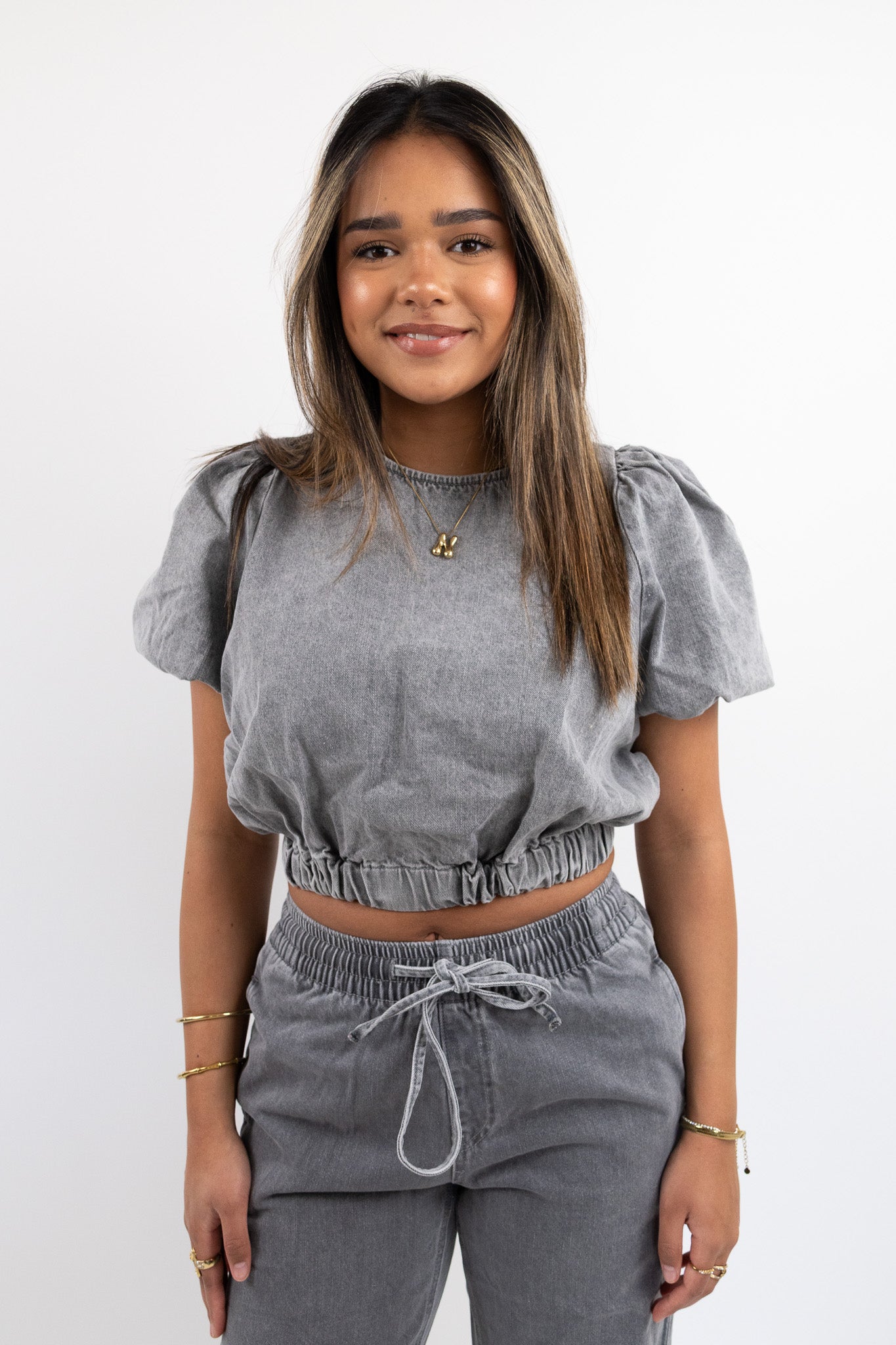 Noa denim top