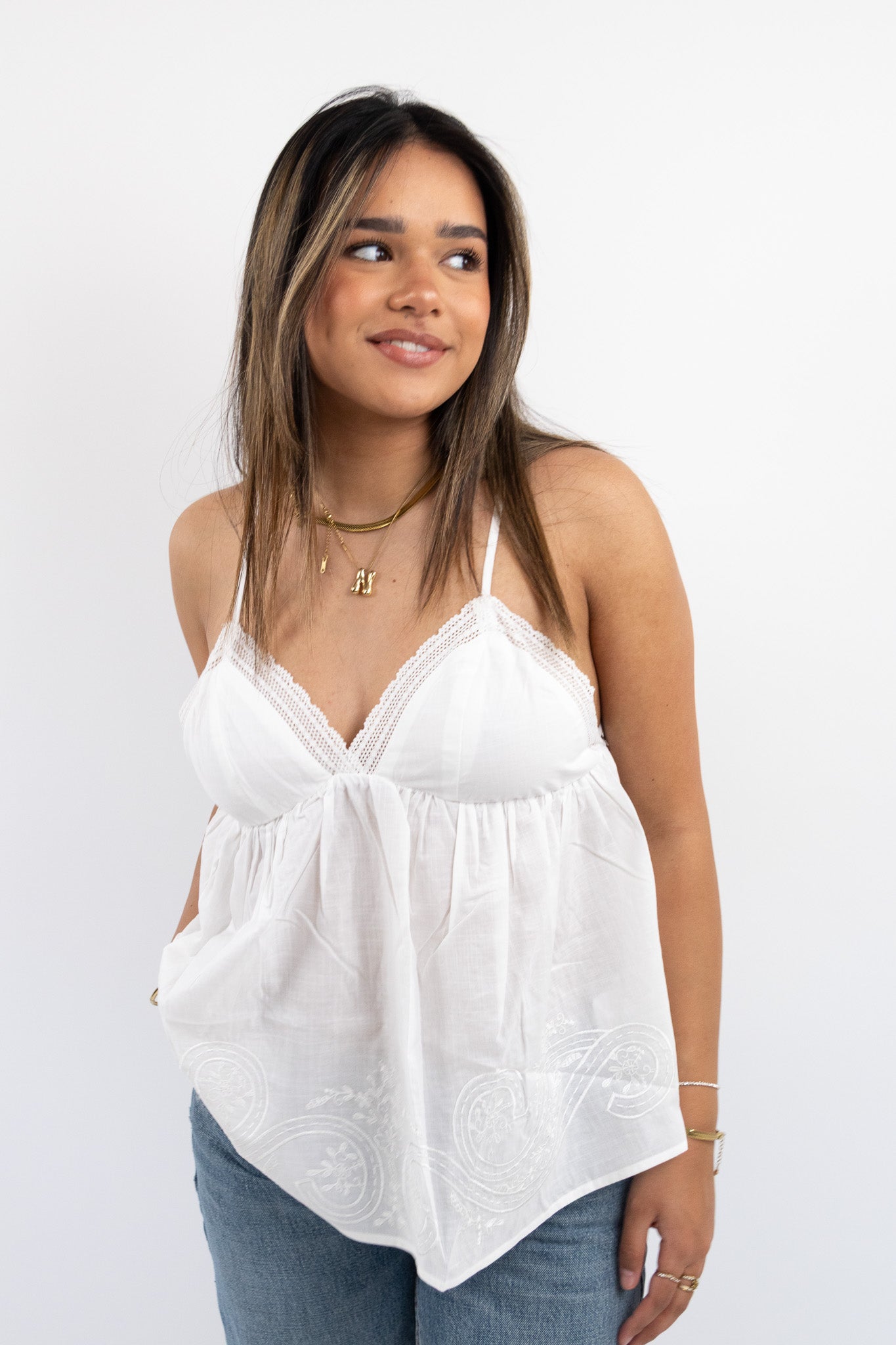 Jody peplum top