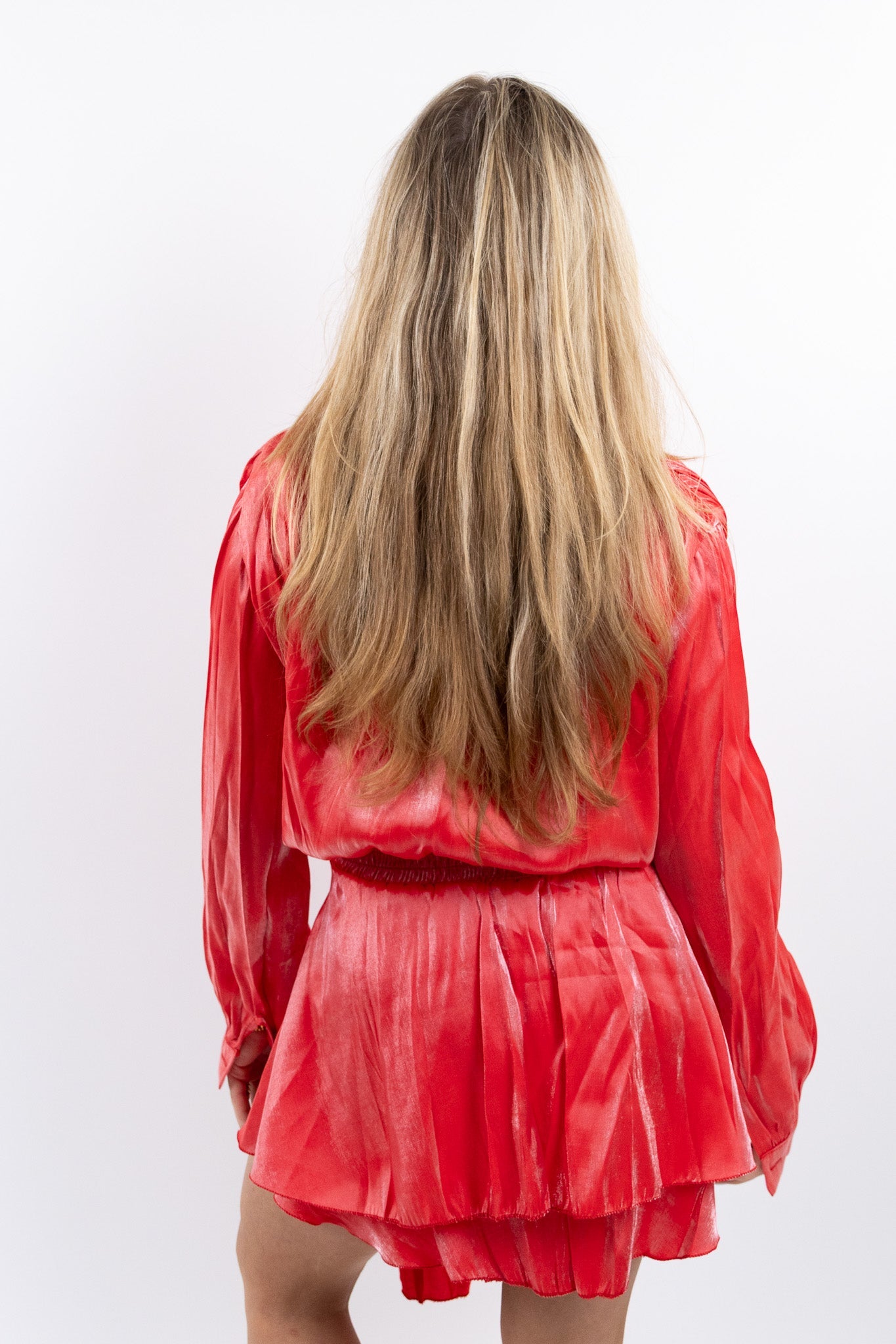 Fae satin dress
