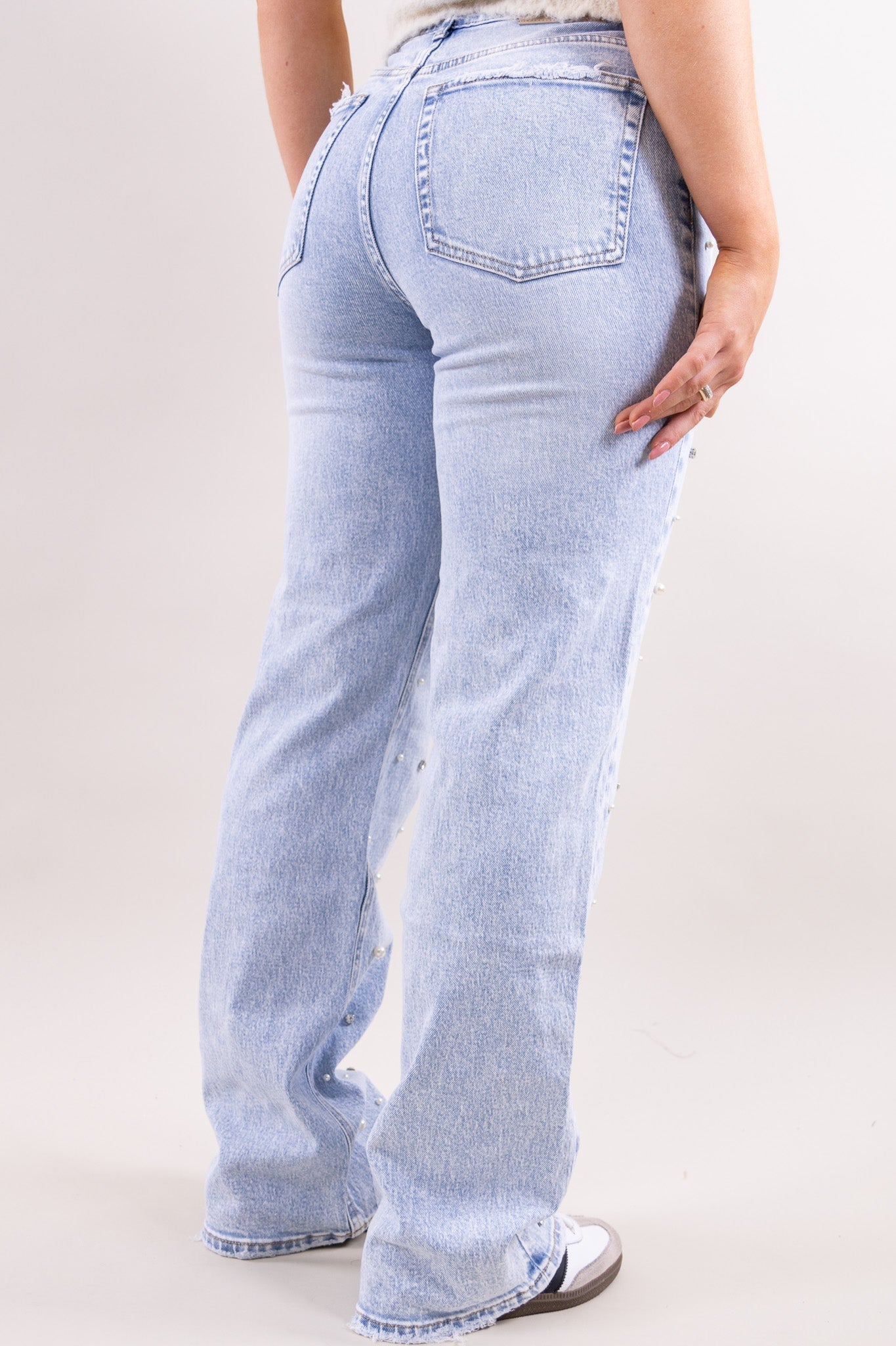 Lira wide leg jeans - stretch