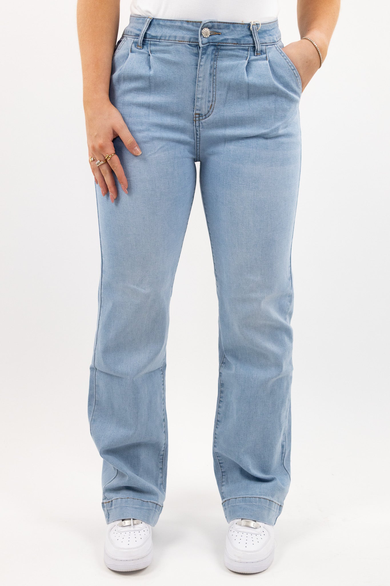 Rose wide leg jeans - stretch