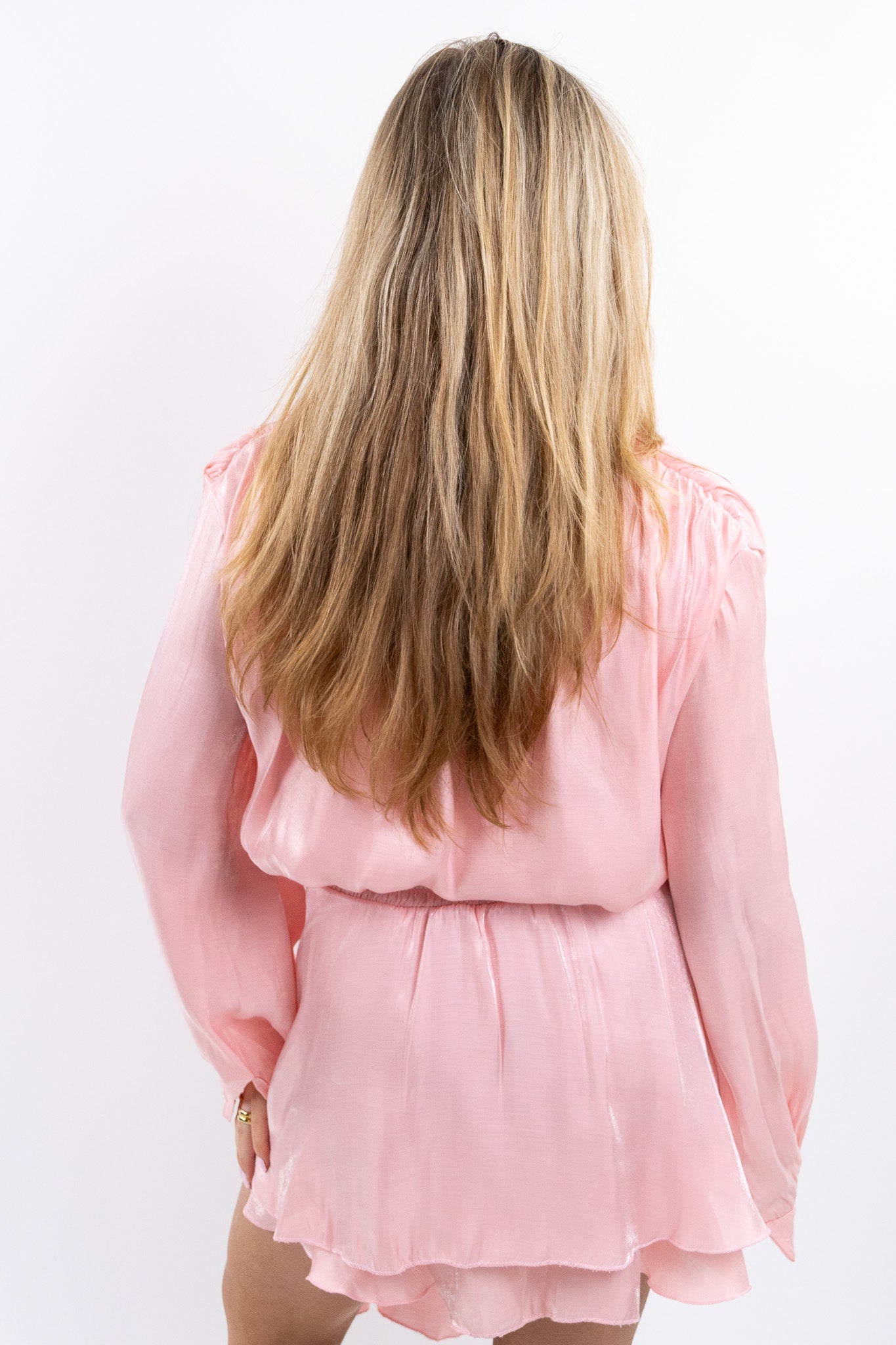 Fae satin dress