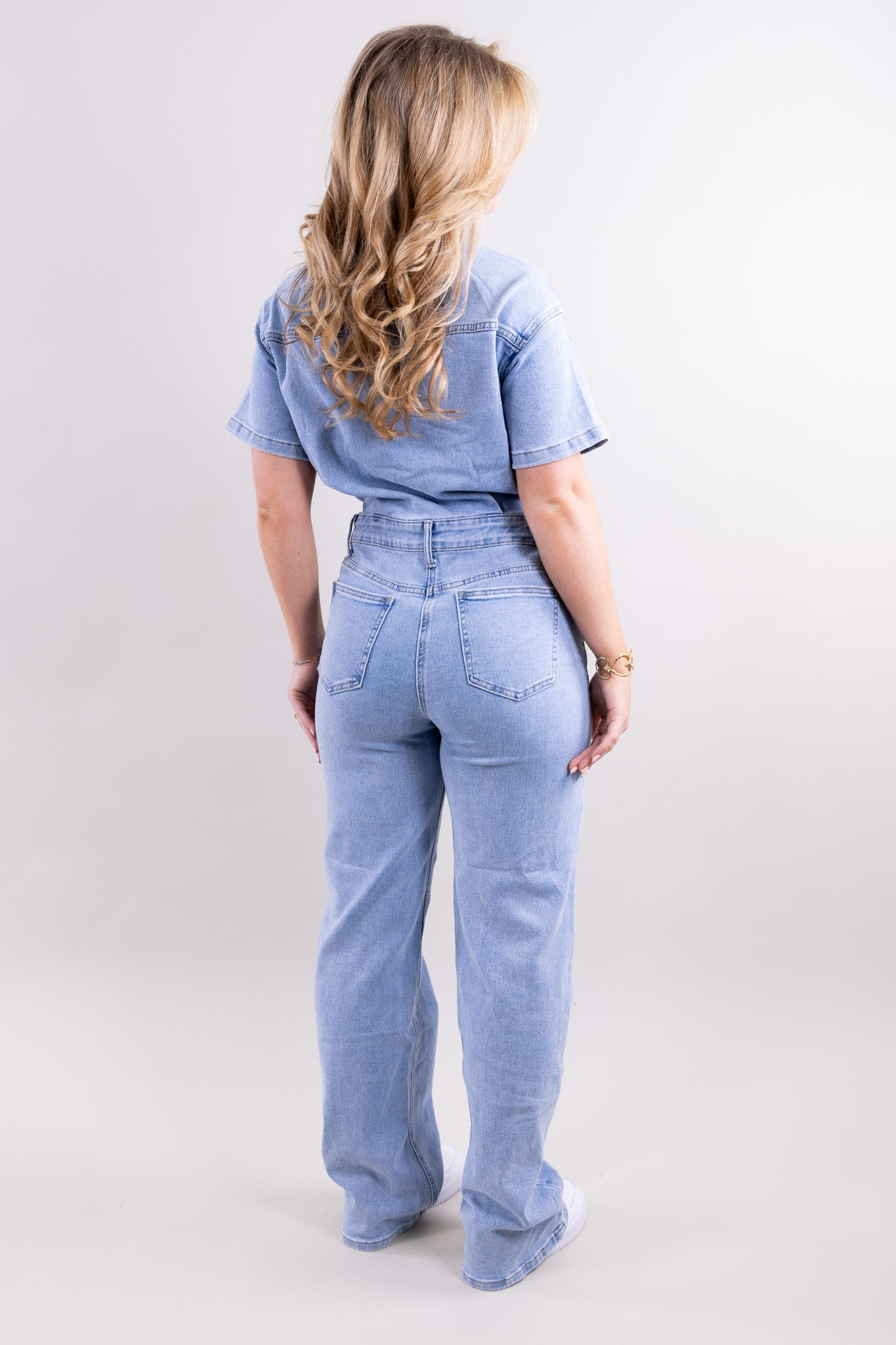 Amélie denim jumpsuit